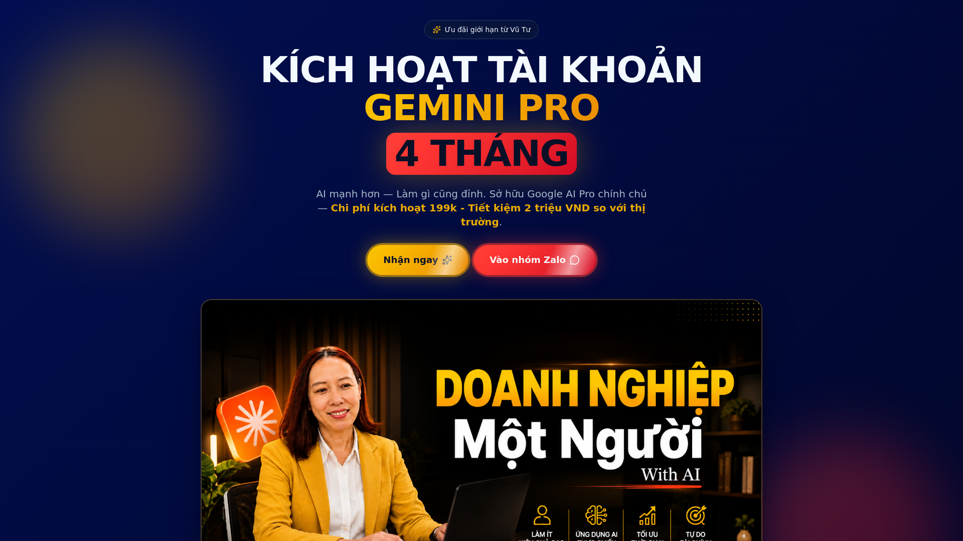 TÀI KHOẢN GEMINI PRO GIÁ RẺ